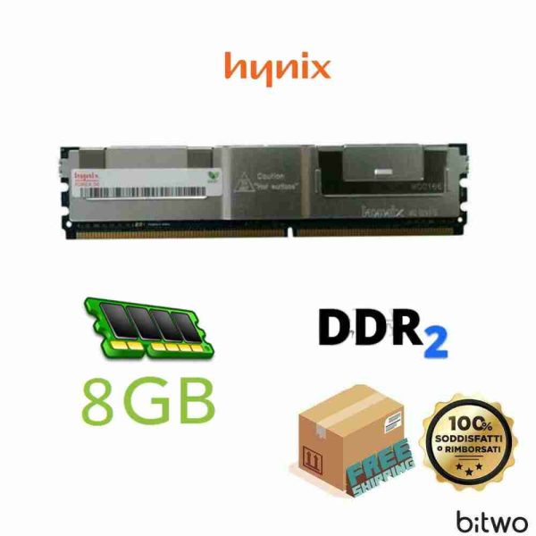 Hynix HMP31GP7AFR4C-Y5D5 8GB 240Pin DIMM DDR2 667MHz (1Gx72) Server