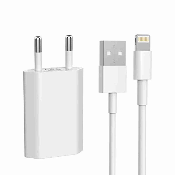 Spina e Cavo caricabatterie compatibile per Apple iPhone iPad Lightining