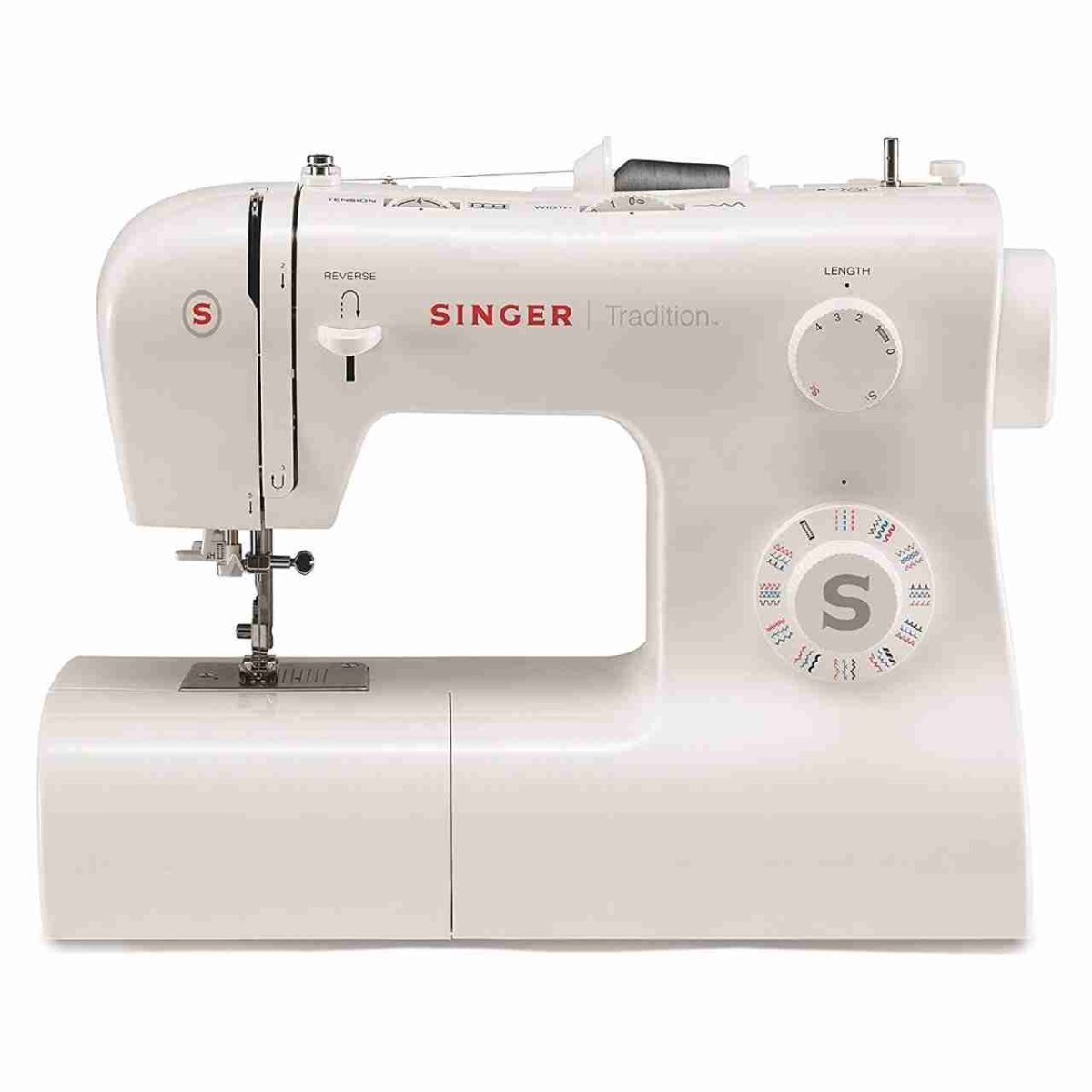 3311.jpg Macchina da cucire elettrica 32 punti bianca SINGER Tradition 2282 automatica - immagine 1