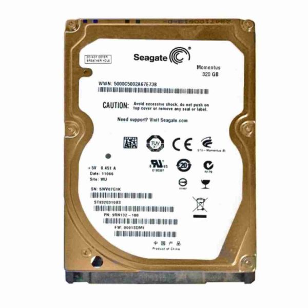 Seagate ST9320310AS 320 gb Momentus 2,5" Hard Disk per portatile notebook