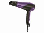 Asciugacapelli Phon Phono Fon capelli Remington Ionic Dry 2200 Watt Ioni viola e nero