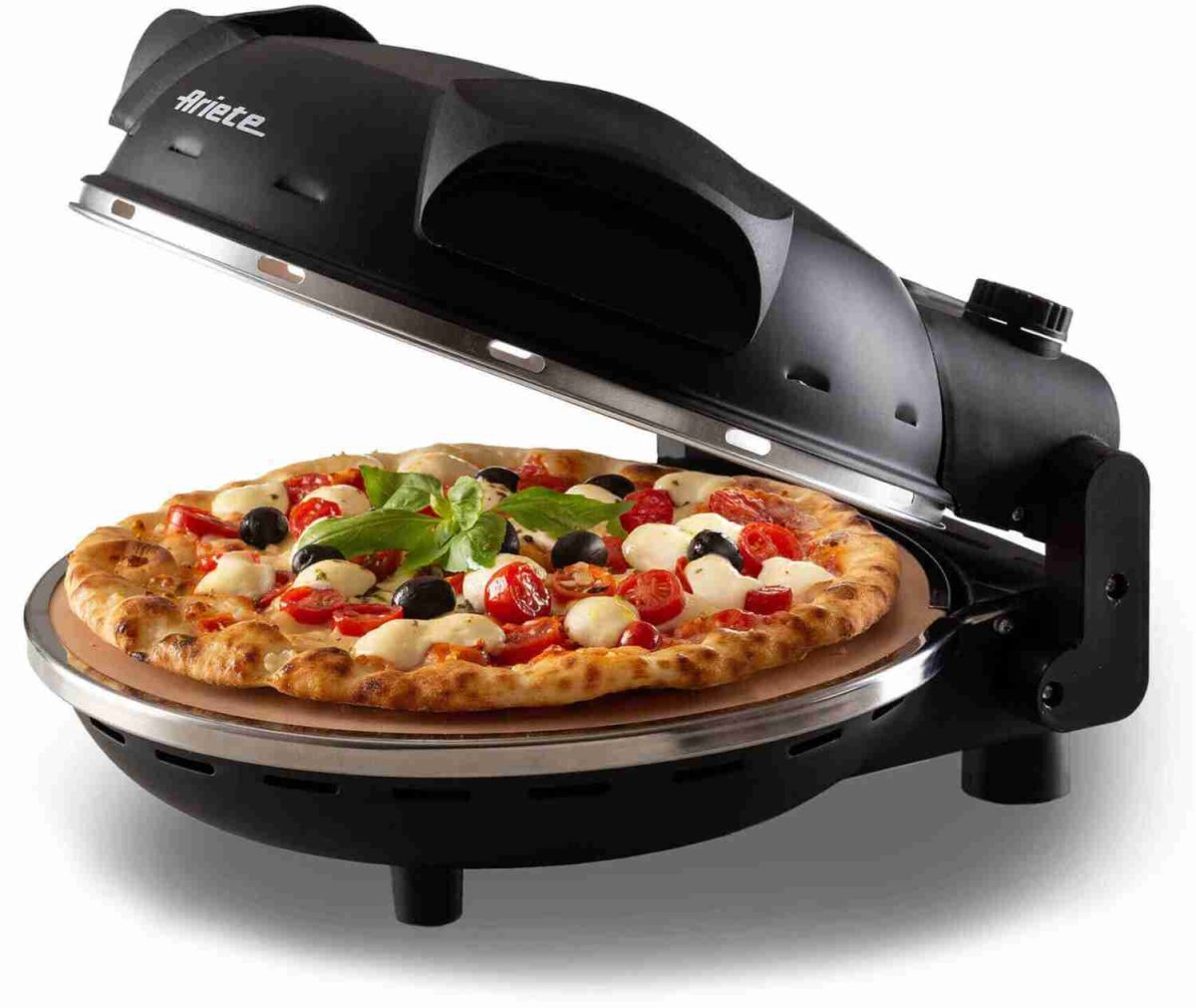 Ariete Pizzamaker 909 Pizza 4 Minuti Forno per pizza 1200 W 400°C RICONDIZIONATA ROSSA - immagine 4