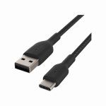 Belkin Cavo intrecciato da USB-A a USB-C 1m Nero - immagine 4