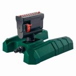 Parkside Irrigatore Oscillante Automatico Da Giardino A Pioggia Per Prato Campo