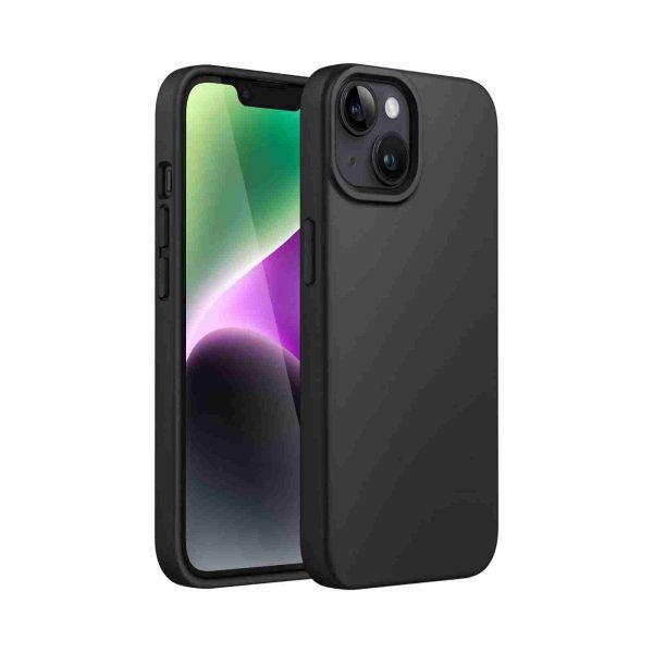 Cover Fairplay iPhone 14 Nero in Silicone Resistente