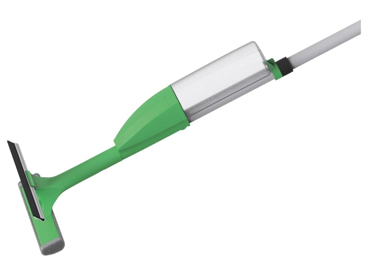 Lavavetri con funzione spruzzo verde lava vetri con spugna Aquapur - immagine 3