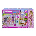 Casa Barbie 2 Piani con 4 Aree gioco, Bambola, Cagnolino & Accessori - Giocattolo per Bambini 3+ Anni HCD48