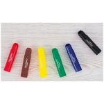 Crelando Pastelli Cera Gel 6 pz: Colori Vividi e Rapidi su Carta, Legno, Vetro - immagine 2