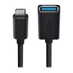 Cavo USB 3.2 Gen 1 Belkin F2CU036btBLK - USB C a USB A, Nero - immagine 2