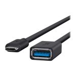 Cavo USB 3.2 Gen 1 Belkin F2CU036btBLK - USB C a USB A, Nero - immagine 4