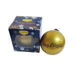 Everton Tè Bianco & Cannella in Sfera Natalizia Dorata Decorata per Albero di Natale - immagine 4