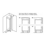 Bosch KBN96VSE0 Serie 4 Frigorifero Incasso CLASSE E Ammaccatura Frontale in alto a destra Solo Ritiro - immagine 6