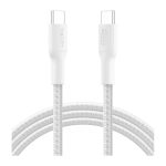 Cavo USB-C a USB-C Belkin Intrecciato Ecosostenibile 2m - Ricarica Rapida per iPhone 16, Galaxy S25, MacBook
