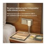 Belkin BoostCharge 67W: Caricabatteria Rapido 3-Porte USB-C per iPhone, MacBook, AirPods, Galaxy - immagine 5