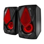 Altoparlanti Gaming TECHMADE, Speaker Nero per Desktop PC e Portatili - 2 Unità - immagine 3