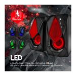 Altoparlanti Gaming TECHMADE, Speaker Nero per Desktop PC e Portatili - 2 Unità - immagine 6