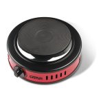Fornello Elettrico Doppio G3 Ferrari G10122 Caldòs 1500+1000W, Piastre in Ghisa Argento - immagine 4