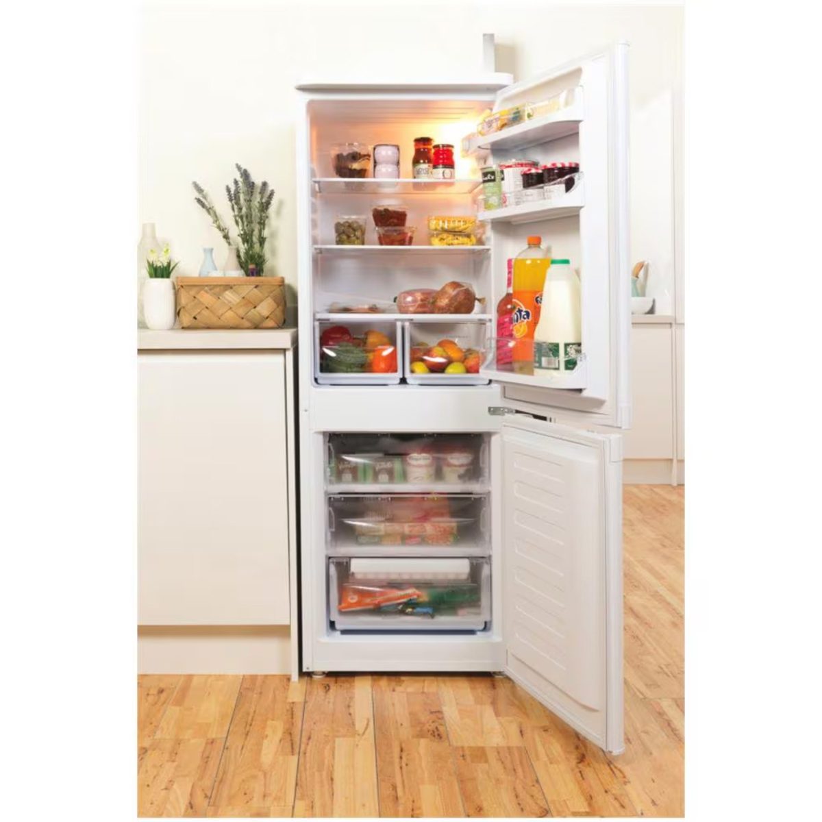 Frigorifero libera installazione Indesit IB55 532 W CLASSE E Bianco 152 Cm - immagine 3