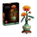 LEGO Botanicals Crisantemo 10368 - Fiore Artificiale da Costruire, Idea Regalo Creativa