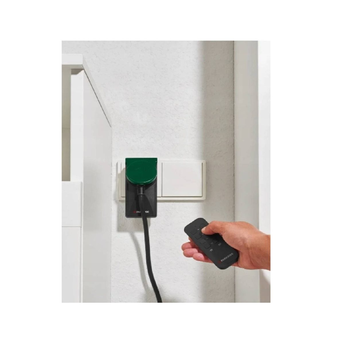 Parkside Set 3 prese Telecomandate da Esterno Wireless IP44 con Telecomando - immagine 4