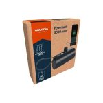 Grundig Powerbank 5000 mAh Caricatore Portatile Batteria Esterna Supporto Nero - immagine 5