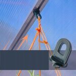 Parkside Clip per serra circa 50 pz verdi plastica resistente per piante - immagine 3