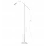 Livarno Home FREYA piantana lampada LED 3,5W 3000K design vintage156cm bianco