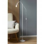 Livarno Home FREYA piantana lampada LED 3,5W 3000K design vintage156cm bianco - immagine 2