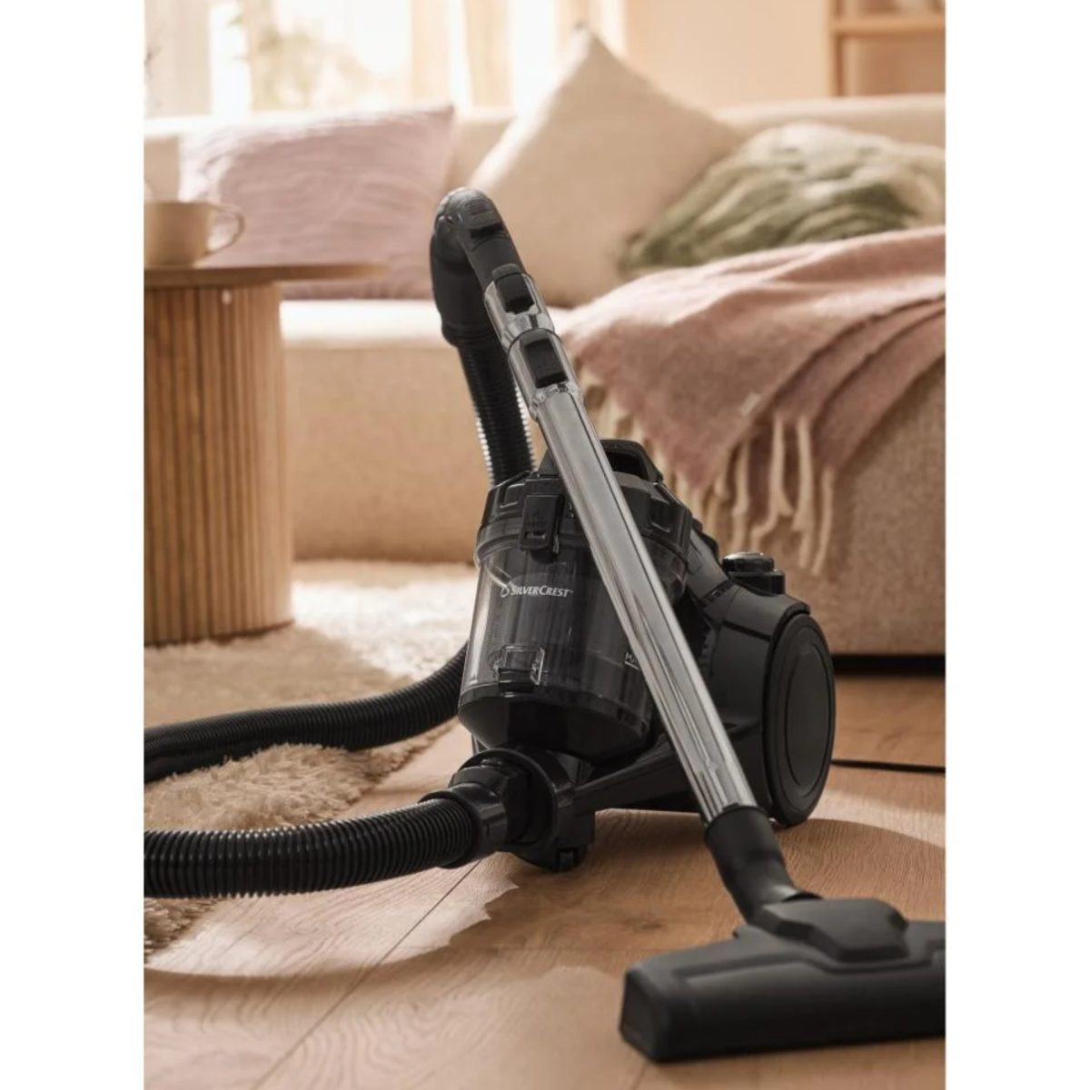 Silvercrest SBZBK 850 B2 aspirapolvere senza sacco 850W 0,6L con accessori nera - immagine 7