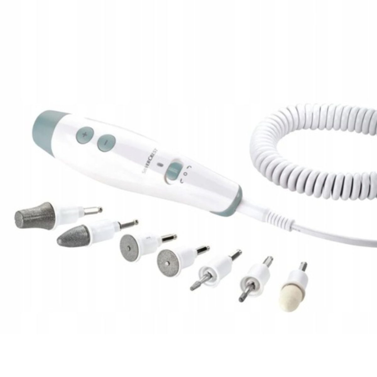 Silvercrest SMPS 7 E1 set manicure pedicure 7 accessori con custodia e LED - immagine 2