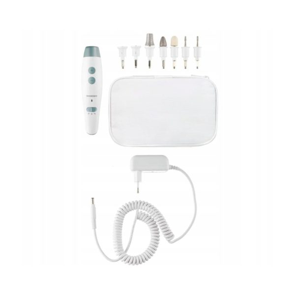 Silvercrest SMPS 7 E1 set manicure pedicure 7 accessori con custodia e LED