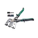 Parkside Set per Cartongesso 9 pezzi con Pinza Punzonatrice e Cesoia per Lamiere - immagine 2