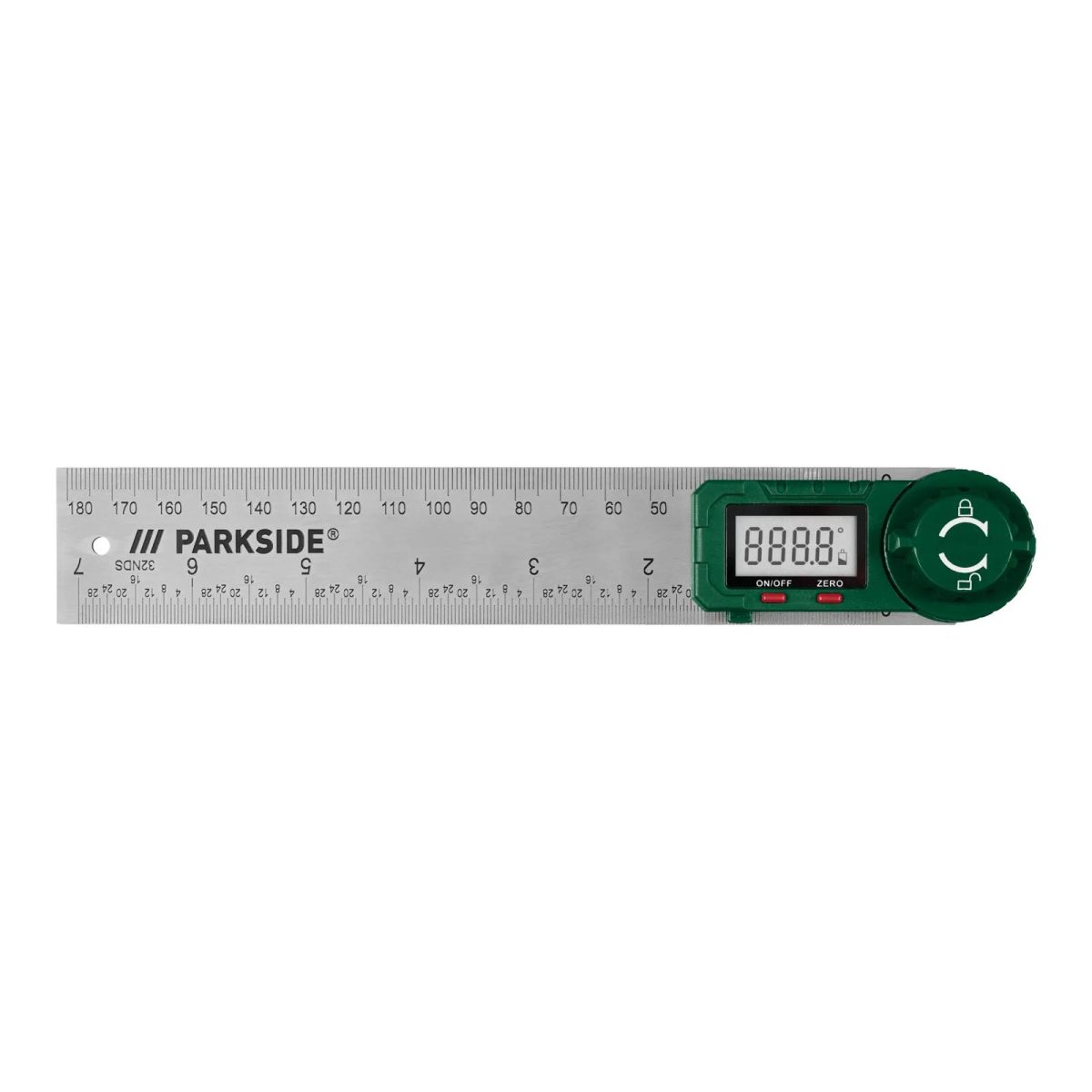 Parkside Goniometro Digitale Professionale 0-360° Display LCD con Livella Integrata - immagine 3