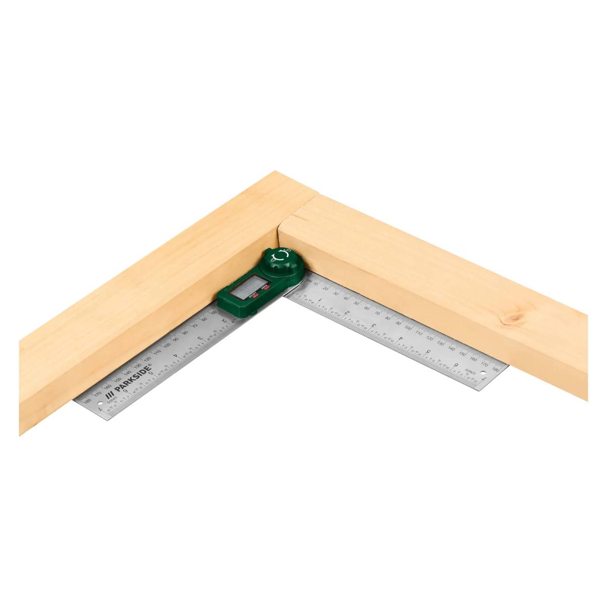 Parkside Goniometro Digitale Professionale 0-360° Display LCD con Livella Integrata - immagine 2