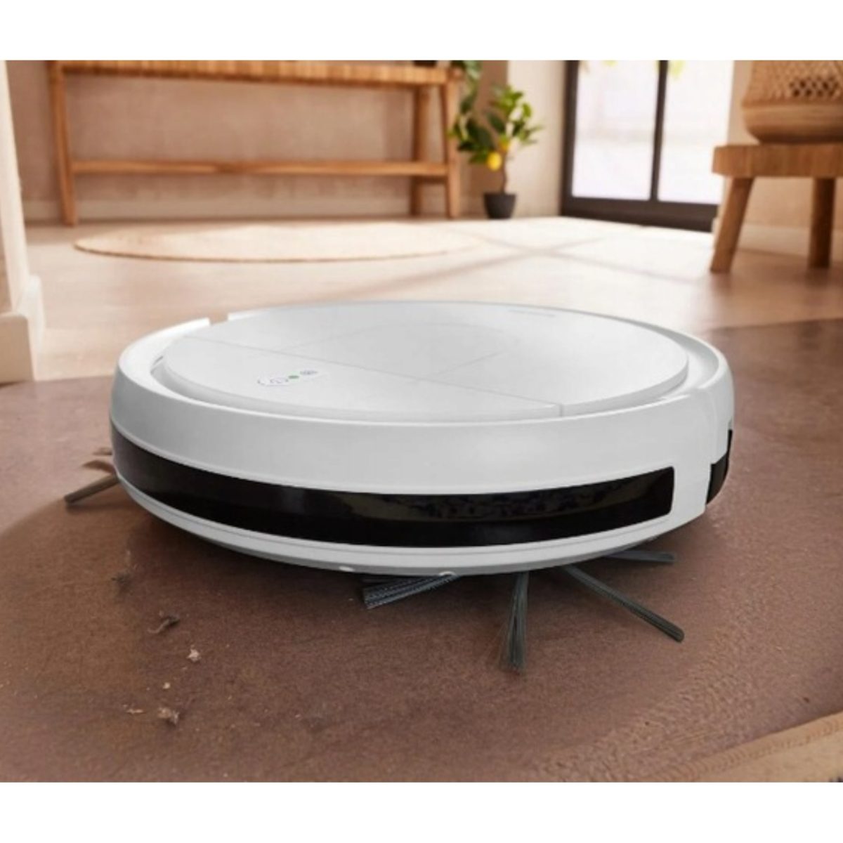 Silvercrest SSRS A1 Robot Aspirapolvere 90min 0.42L HEPA Bianco Telecomando - immagine 5