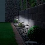 Livarno Lampade Solari LED 37cm Nero Set 4 con Pannello Solare e Batteria - immagine 3