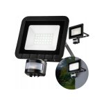 Livarno Faretto Nero LED 24W Sensore Movimento IP44 2050 lm 5000K Esterno