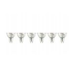 Livarno Home Lampadine LED GU10 4.8W 350lm 2700K Bianco Caldo Set 6 Pezzi 46 W