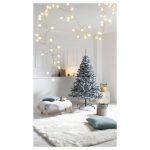 Livarno Home Albero di Natale Innevato 180cm Artificiale Folto Base Metallo - immagine 3