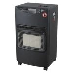 Stufa gas Dcg GH02 N Infrarossi Black LIEVE AMMACCO FRONTALE E SU FIANCATA SX
