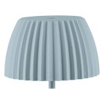Livarno Home lampada tavolo LED Stockholm 41,9 cm IP44 dimmer ricaricabile blu - immagine 2