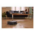 Robot Aspirapolvere lavapavimenti automatico SSWR C2 nero lava pavimenti *USATO* - immagine 4
