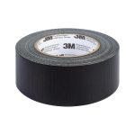 3M Nastro Adesivo Telato 50 mm x 50 m Extra Forte Riparazioni NERO