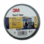 3M Nastro Adesivo Telato 50 mm x 50 m Extra Forte Riparazioni NERO - immagine 2