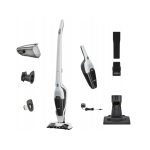 Silvercrest SHSS 18 V Aspirapolvere a Batteria Senza Fili 2 in 1 con LED Bianca