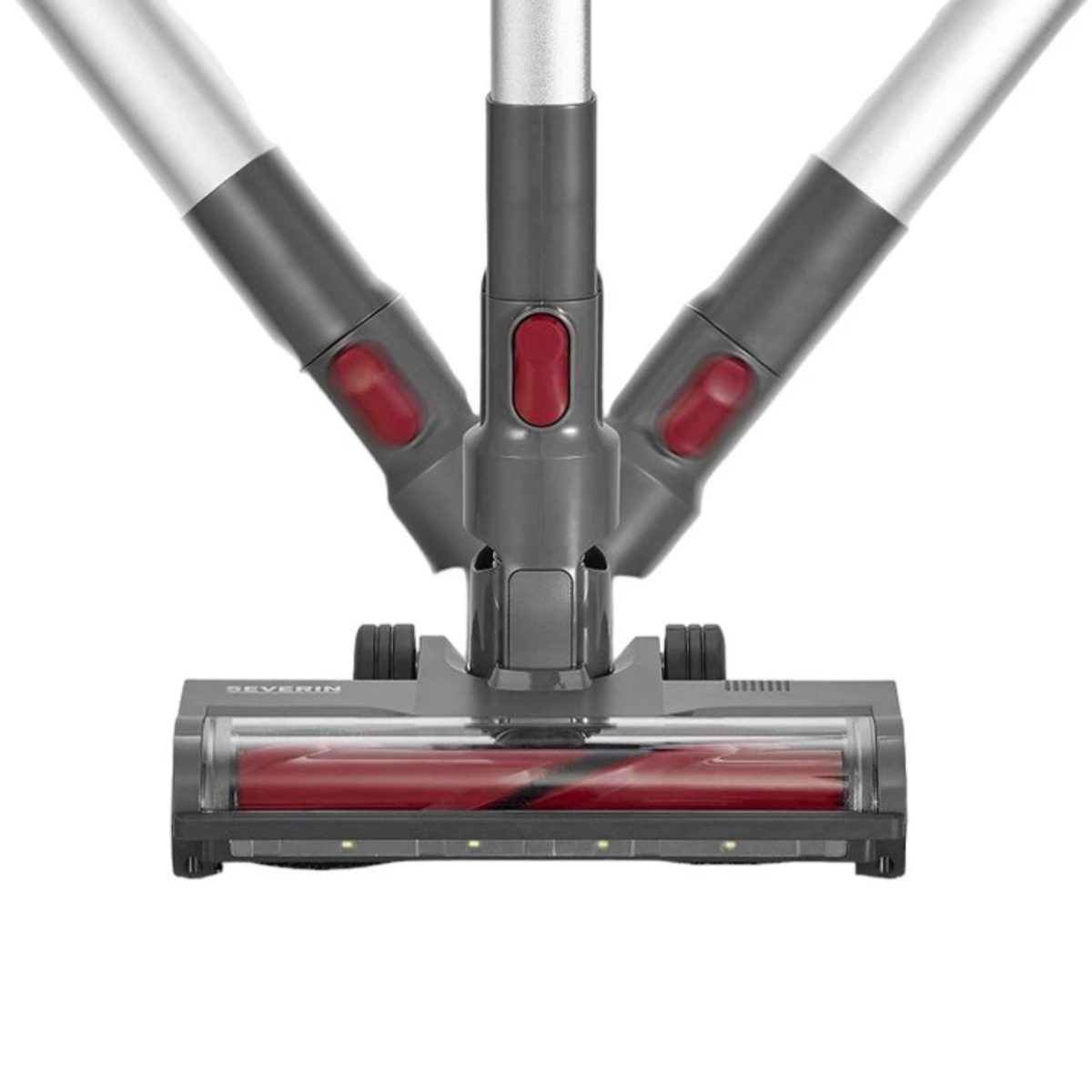 Severin HV 7164 Scopa Elettrica Senza Sacco 2 in 1 Portatile 300W Potente GRIGIO - immagine 7