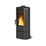 La Nordica Candy 4.0 Stufa a Legna in Ghisa Smaltata 6,2 kW per 177 m3