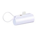 Grundig Powerbank 5000mAh Bianca Supporto Stand USB-C Caricabatterie Portatile - immagine 2