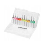 Parkside PMB 10 Set 10 Micro Punte HSS Mini Trapano Smerigliatrice Precisione