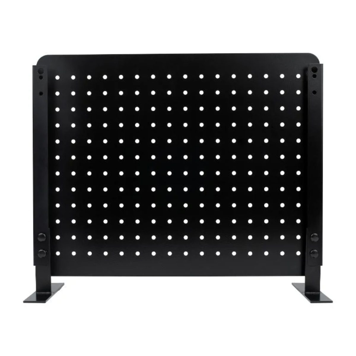 Crelando Pannello Forato da Parete Nero Porta Minuterie 46,5x2,4x36,5 cm nero - immagine 4
